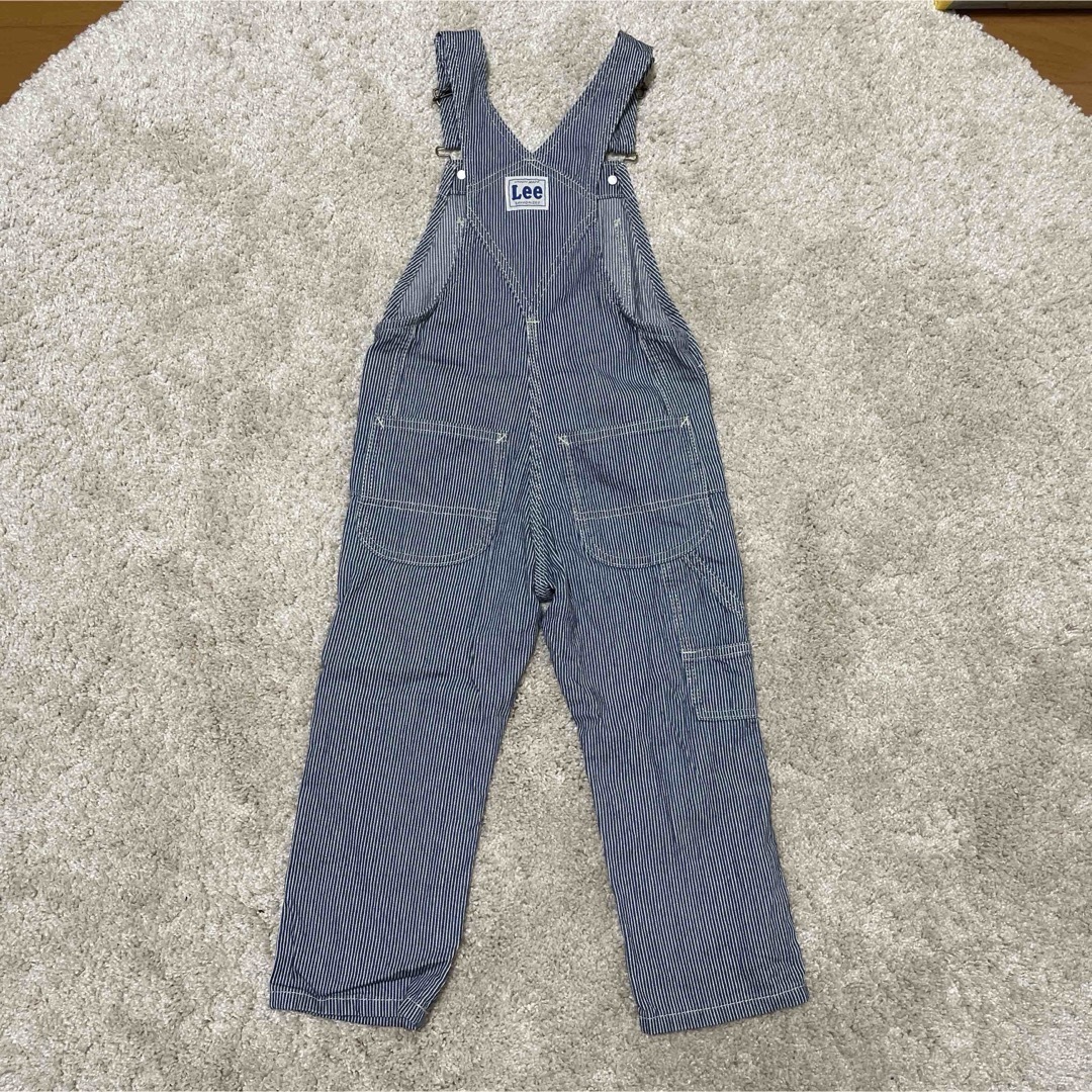 Lee(リー)のLee  オーバーオール　ストライプ　子ども　100cm キッズ/ベビー/マタニティのキッズ服男の子用(90cm~)(パンツ/スパッツ)の商品写真