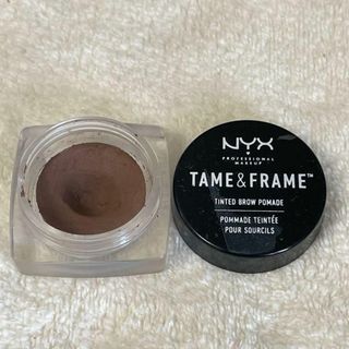 エヌワイエックス(NYX)のNYX アイブロウジェル TIME & FRAME チョコレート(パウダーアイブロウ)