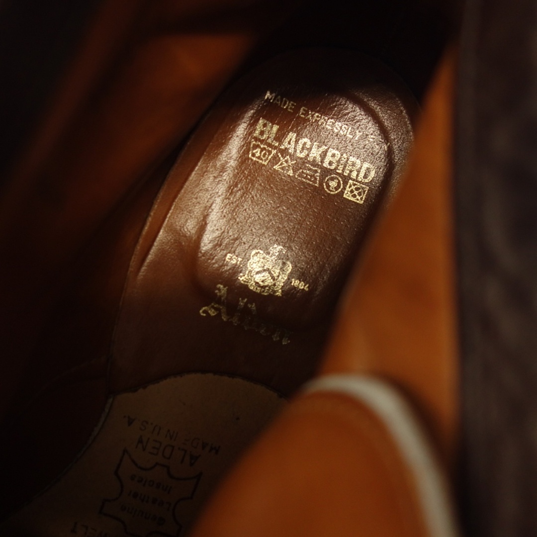 Alden(オールデン)のオールデン ブーツ 30771H ブラックバード別注 プレーントゥ【LA】 メンズの靴/シューズ(ブーツ)の商品写真