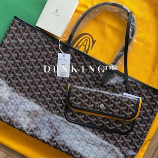 ゴヤール(GOYARD)の国内正規 新品 ゴヤール GOYARD トートバッグ サンルイ 黒黒 PMサイズ(トートバッグ)