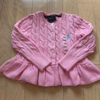 ラルフローレン(Ralph Lauren)の★新品★ラルフローレン★ニット★カーディガン★2T★80〜90(カーディガン/ボレロ)