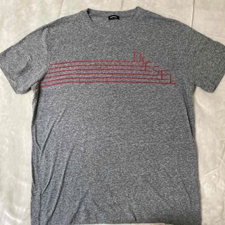 ディーゼル(DIESEL)のDIESEL Tシャツ　半袖　グレー　ディーゼル(Tシャツ/カットソー(半袖/袖なし))