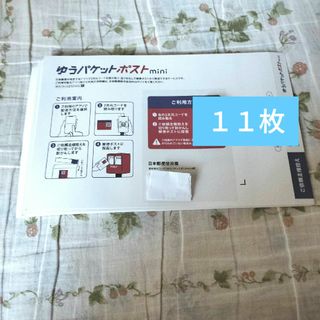 ゆうパケットポストmini封筒 11枚(印刷物)