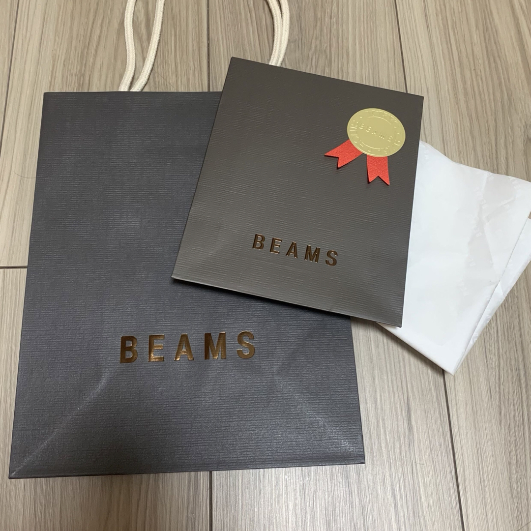 BEAMS(ビームス)のbeamsビームスブランドギフトラッピング紙袋ショップ袋 レディースのバッグ(ショップ袋)の商品写真