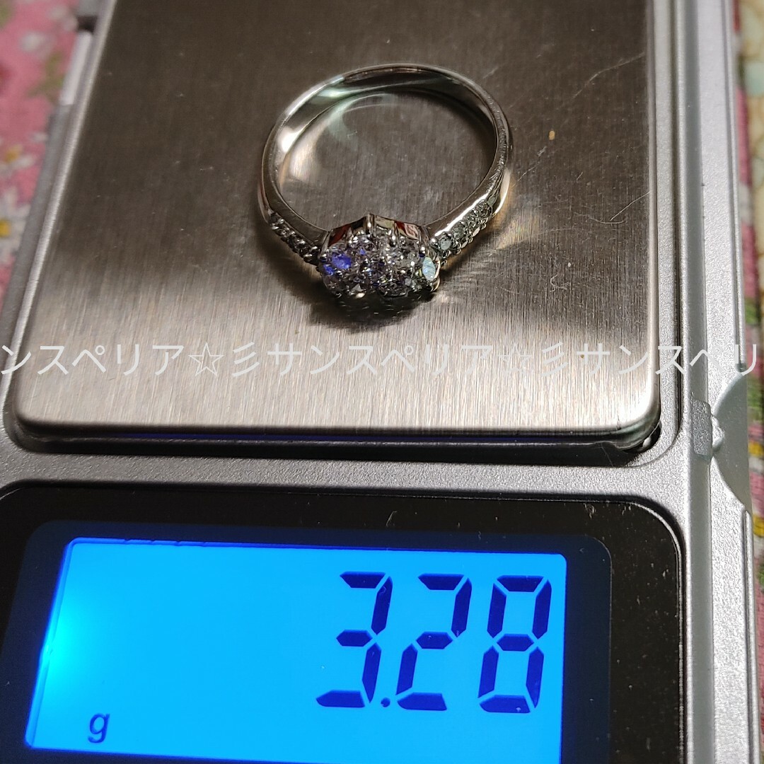 K18WG ダイヤモンド0.8ctハートデザインリング レディースのアクセサリー(リング(指輪))の商品写真