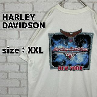 ハーレーダビッドソン(Harley Davidson)の【希少XXL】HARLEY DAVIDSON ハーレー Tシャツ USA製(Tシャツ/カットソー(半袖/袖なし))