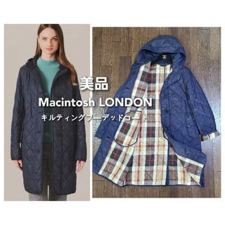 MACKINTOSH - 美品*マッキントッシュ ロンドン キルティング フーデット コート