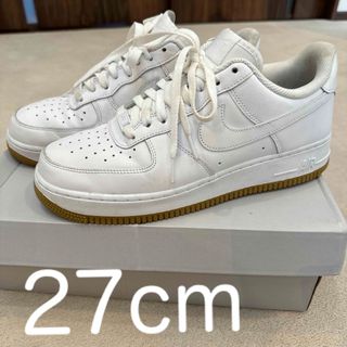 ナイキ(NIKE)のAIR FORCE 1 White gum(スニーカー)