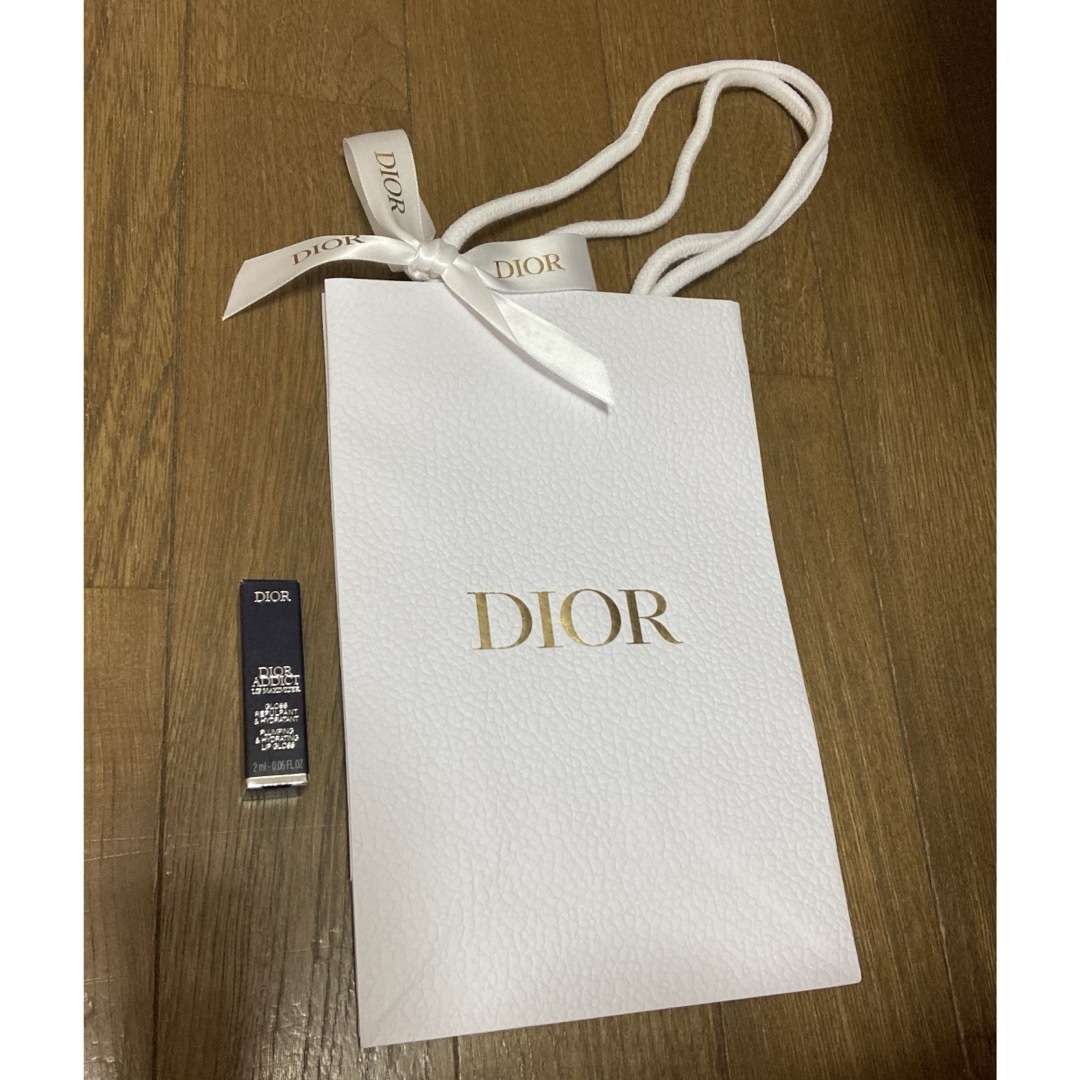 Christian Dior(クリスチャンディオール)のクリスチャンディオール☆ショッパーとグロス レディースのバッグ(ショップ袋)の商品写真