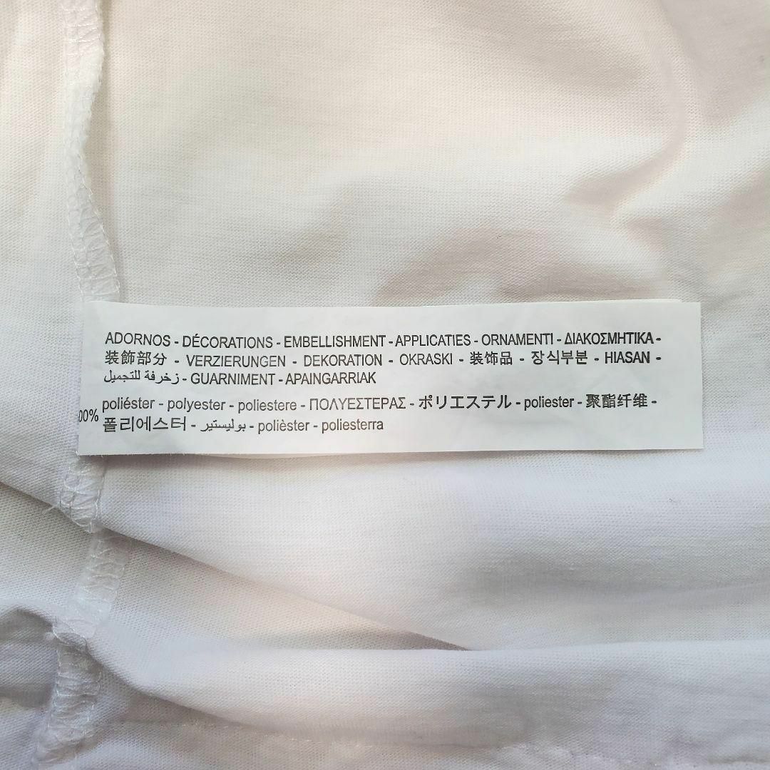 ZARA(ザラ)のザラZARA(白色)半袖Tシャツ裾レースフリル レディースのトップス(Tシャツ(半袖/袖なし))の商品写真