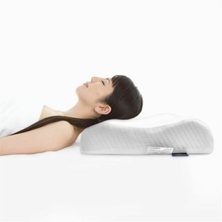 Pillow 安眠枕 低反発まくら 快眠枕 枕 二段階の選べる高さ 通気性 カバ(枕)