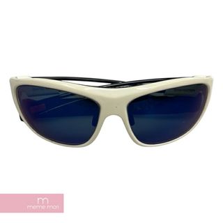 ルイヴィトン(LOUIS VUITTON)のLOUIS VUITTON Cap Sunglasses Z0476U ルイヴィトン カップサングラス 青レンズ アイウェア ホワイト×ブルー 【240313】【中古-B】【me04】(サングラス/メガネ)