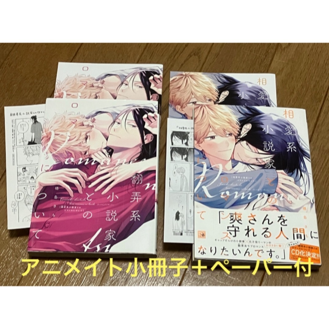 翻弄系小説家とのロマンスについて 相愛系小説家とのロマンスについて