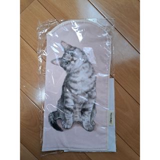 フェリシモ(FELISSIMO)の 机の上におすわり 猫のペットボトルタオル(弁当用品)