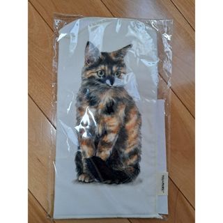 フェリシモ(FELISSIMO)の机の上におすわり　猫のペットボトルタオル(弁当用品)