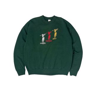 フルーツオブザルーム(FRUIT OF THE LOOM)の90s fruit of the loom golf sweat shirt(スウェット)