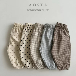 Aosta ⁡Bonbong Pants Sサイズ(0歳〜1歳)〜(3歳〜4歳)(パンツ)