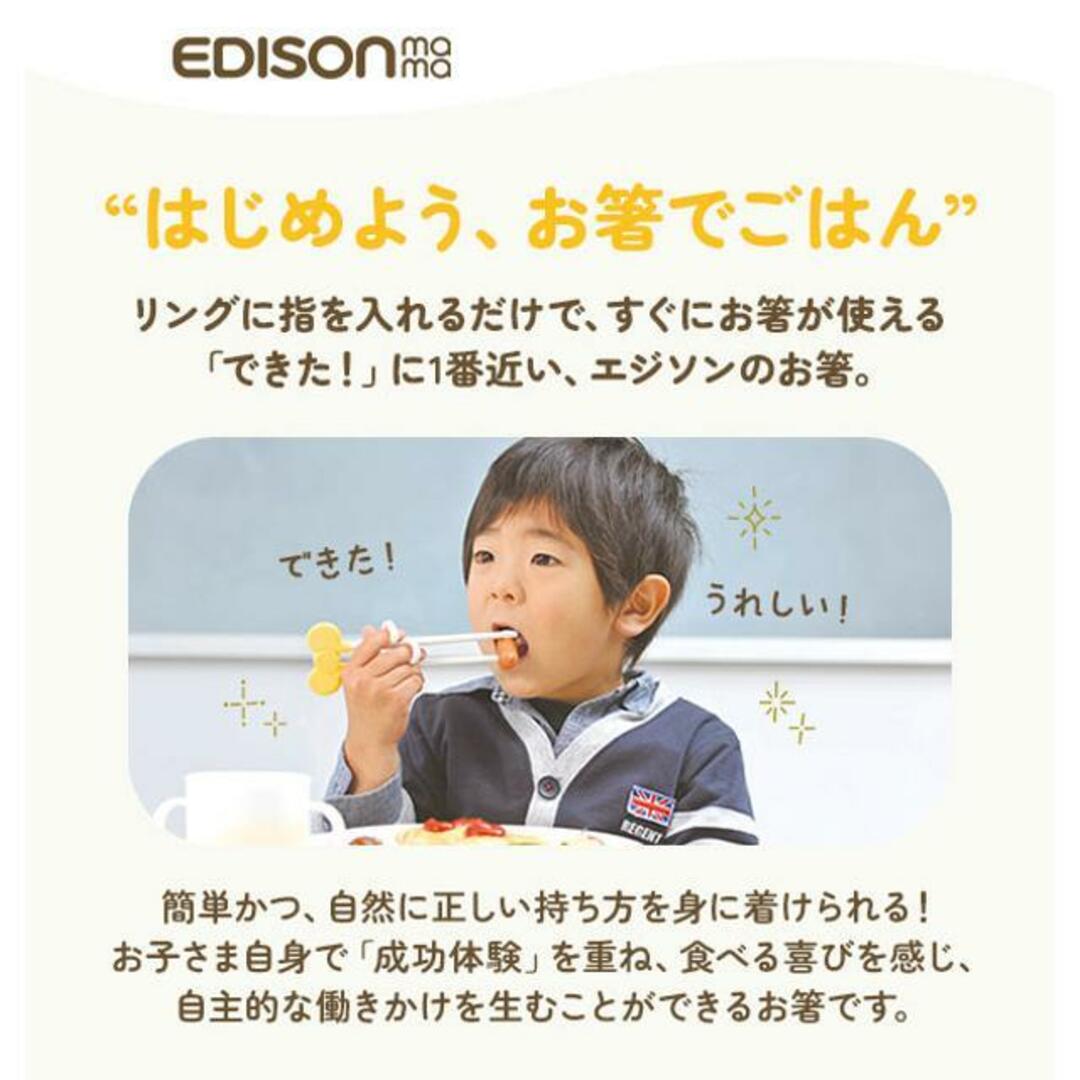 エジソンのお箸 左手用 右手用 インテリア/住まい/日用品のキッチン/食器(カトラリー/箸)の商品写真