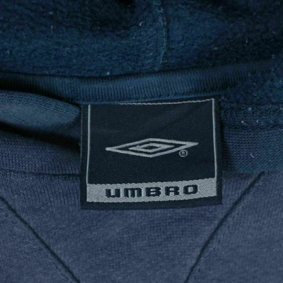 UMBRO(アンブロ)の【希少】アンブロ 00s パーカー プルオーバー フーディー XL 刺繍ロゴ メンズのトップス(パーカー)の商品写真