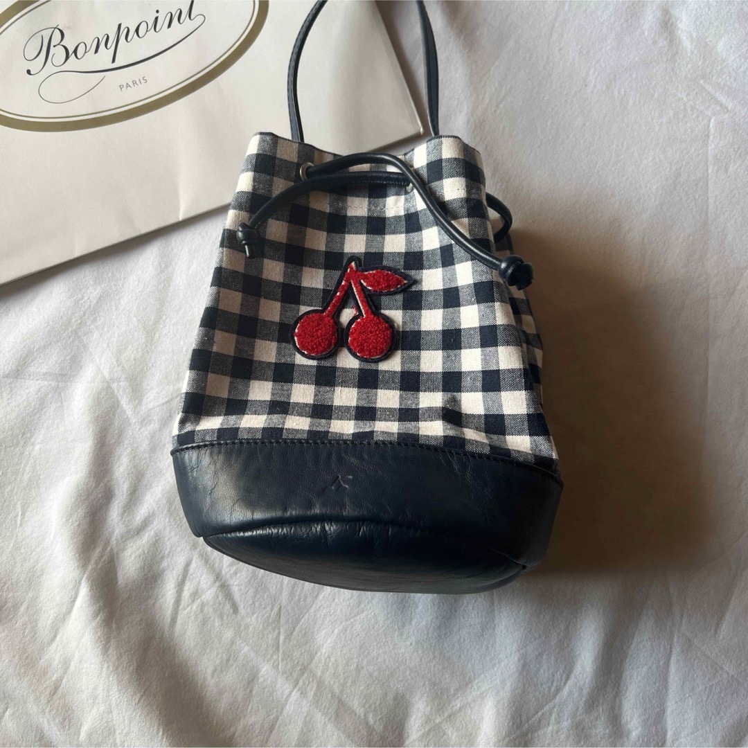 Bonpoint(ボンポワン)のbonpoint   チェリーショルダーbag キッズ/ベビー/マタニティのこども用バッグ(その他)の商品写真