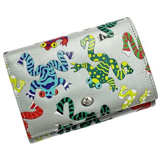 ヴィヴィアンウエストウッド(Vivienne Westwood)の☆☆Vivienne Westwood ヴィヴィアン・ウエストウッド FROGS シルバーマルチ 2つ折り財布 レディース レザー(財布)