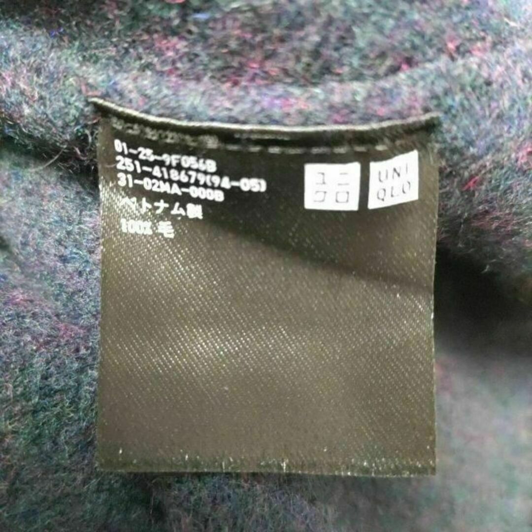 UNIQLO(ユニクロ)のUNIQLO ユニクロ プレミアム ラム クルーネック セーター 濃紺 XL レディースのトップス(ニット/セーター)の商品写真