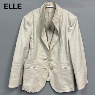 ELLE - ELLE ジャケット　40 フォーマル　セレモニー　スプリング　トレンチコート