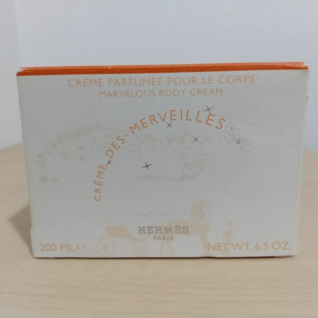 HERMES - エルメス クレーム デ メルヴェイユ ボディクリームの HERMES - エルメス クレーム デ メルヴェイユ ボディクリームの