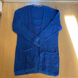 ザラ(ZARA)の★ZARA  綿ニット　カーディガン　ロングカーディガン(カーディガン)