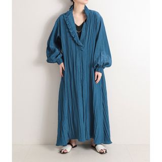 シティショップ(CITYSHOP)のシティショップ FRILL COLLAR DRESS ワンピース(ロングワンピース/マキシワンピース)