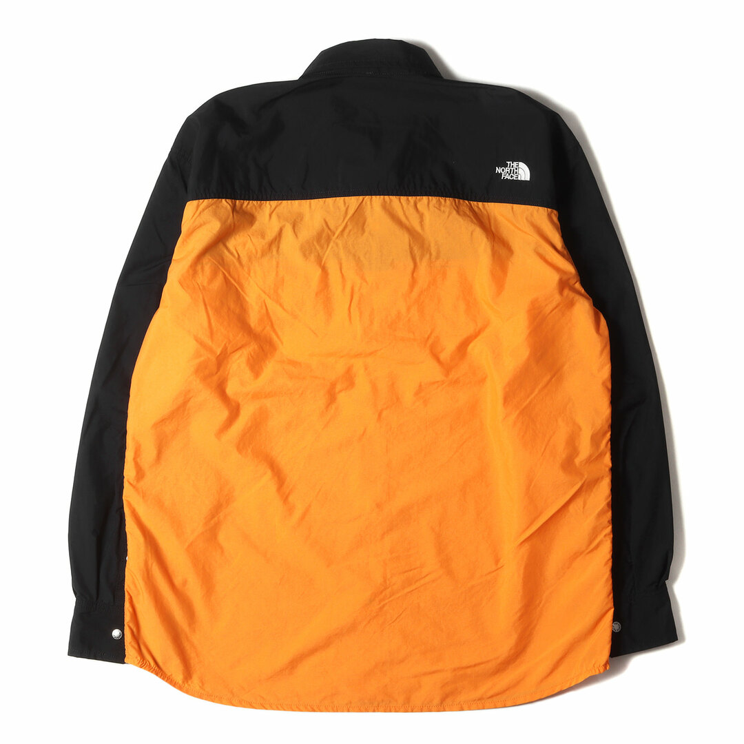 THE NORTH FACE(ザノースフェイス)のTHE NORTH FACE ノースフェイス シャツ サイズ:XL ロングスリーブ ヌプシ シャツ L/S Nuptse Shirt ライトエグズベランスオレンジ(LX) トップス カジュアルシャツ 長袖【メンズ】【中古】 メンズのトップス(シャツ)の商品写真