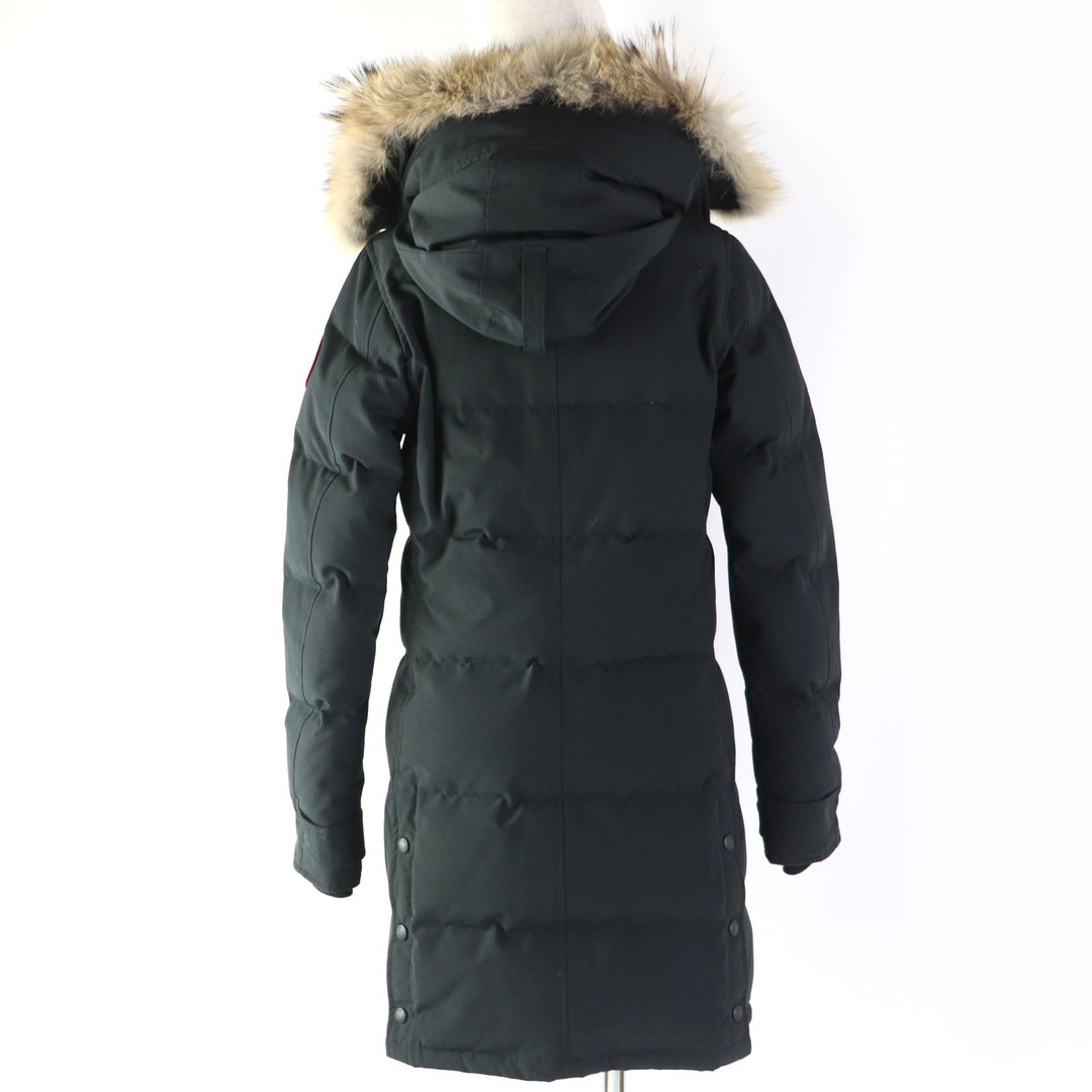 CANADA GOOSE(カナダグース)の良品 CANADA GOOSE カナダグース 2302JL MACKENZIE マッケンジー ファー・フード付 ダウンコート ブラック M 正規品 レディース レディースのジャケット/アウター(ダウンコート)の商品写真