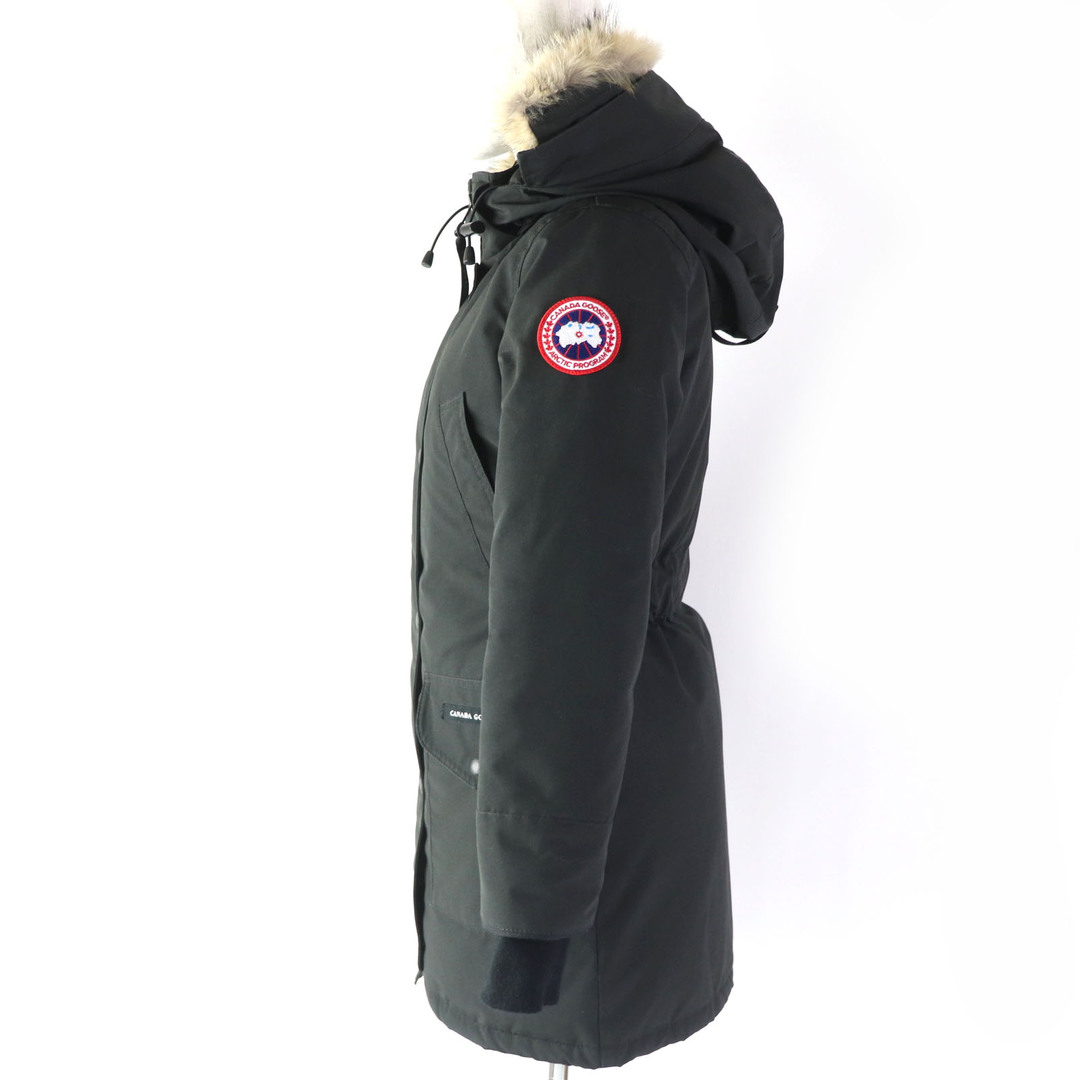 CANADA GOOSE(カナダグース)の良品 CANADA GOOSE カナダグース 6660LA TRILLIUM PARKA トリリウムパーカー ファー・フード付 ダウンコート ブラック XS 正規品 レディース レディースのジャケット/アウター(ダウンコート)の商品写真