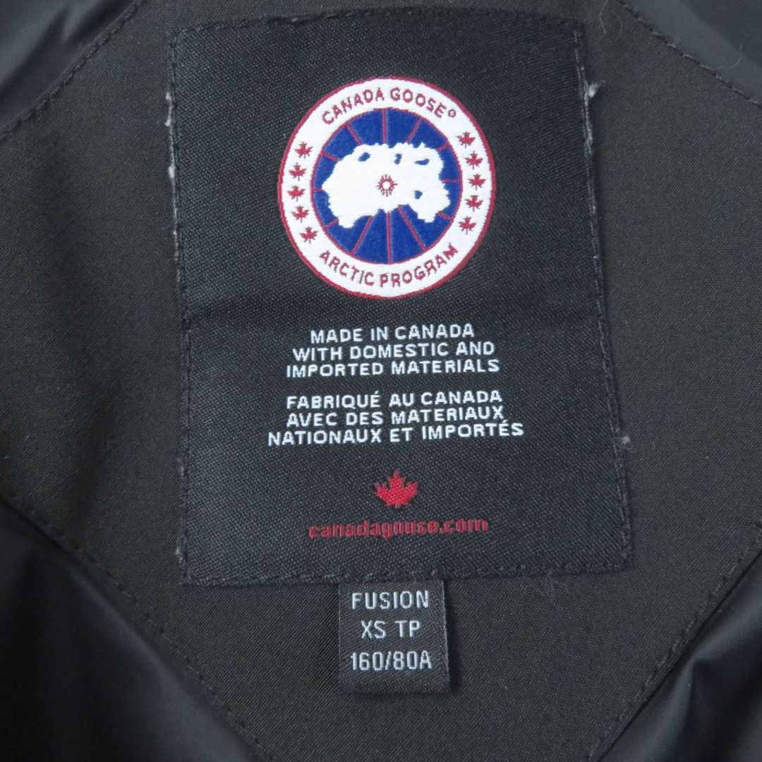 CANADA GOOSE(カナダグース)の良品 CANADA GOOSE カナダグース 6660LA TRILLIUM PARKA トリリウムパーカー ファー・フード付 ダウンコート ブラック XS 正規品 レディース レディースのジャケット/アウター(ダウンコート)の商品写真