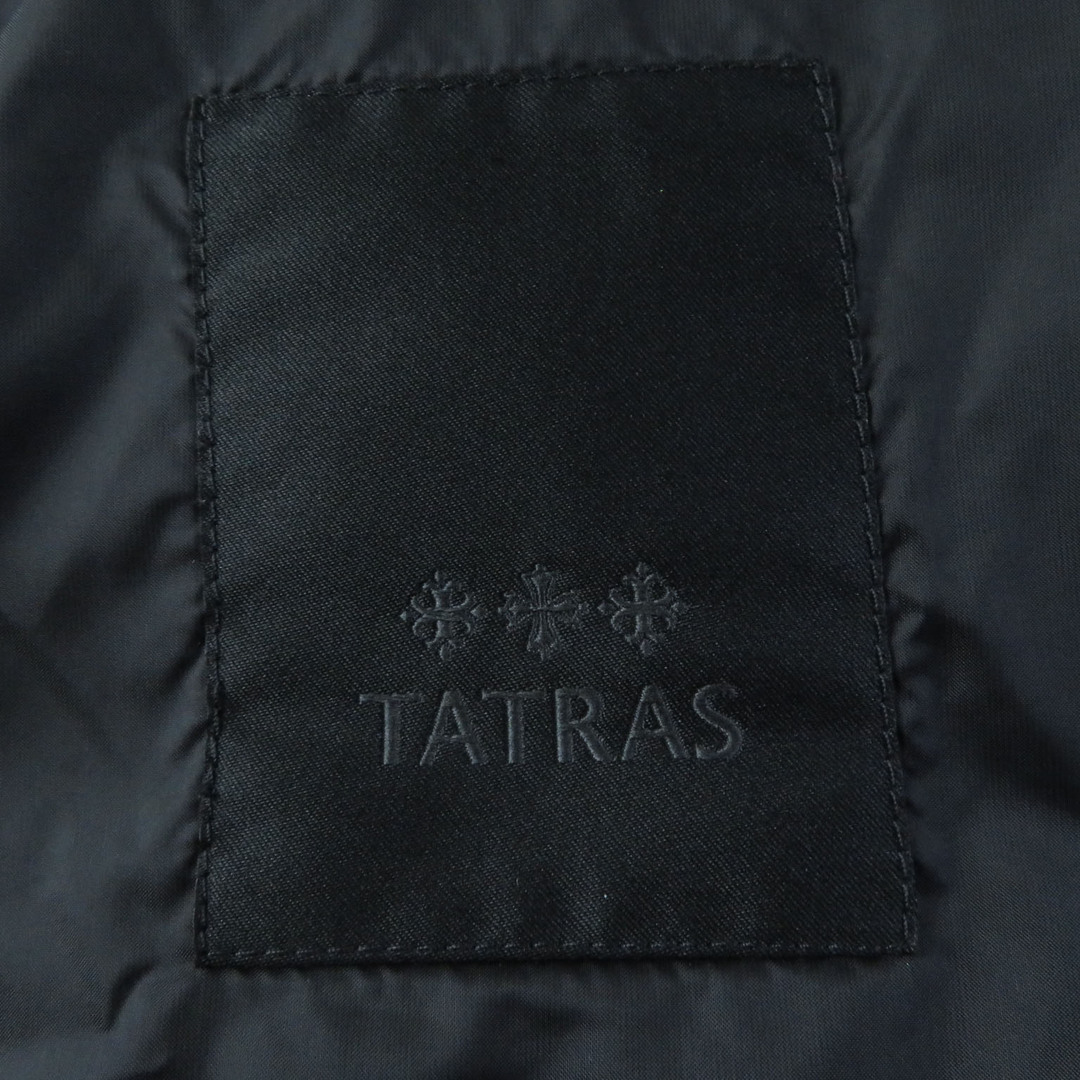 TATRAS(タトラス)の極美品 TATRAS タトラス LTAT21A4571 LAVIANA ラビアナ ウール ファー・フード付 ベーシック Aライン ロングダウンコート ブラック 03 レディース レディースのジャケット/アウター(ダウンコート)の商品写真