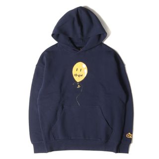 ドリューハウス(drew house)の新品 drew house ドリューハウス パーカー サイズ:S バルーン グラフィック スウェットパーカー joy hoodie ダークネイビー 紺 トップス フーディー スウェットシャツ【メンズ】(パーカー)