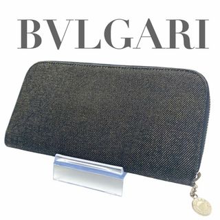 BVLGARI - BVLGARI 二つ折り長財布 ブルガリブルガリ ロゴクリップ 