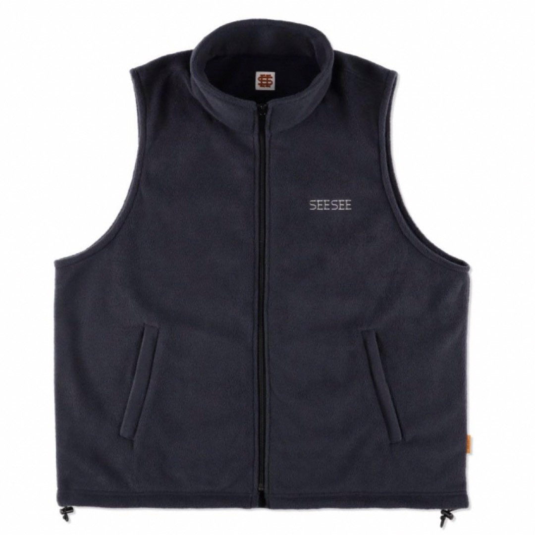 新品　Mサイズ　seesee fleece vest メンズのトップス(ベスト)の商品写真