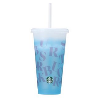 スターバックス(Starbucks)の新品 スタバミステリーカラーチェンジングリユーザブルコールドカップ710ml(タンブラー)