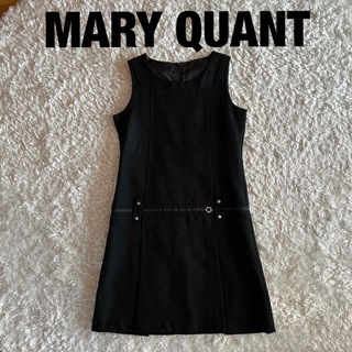 マリークワント(MARY QUANT)のマリクワ　マリークワント　MARY QUANT  ワンピース　ジャンパースカート(ひざ丈ワンピース)