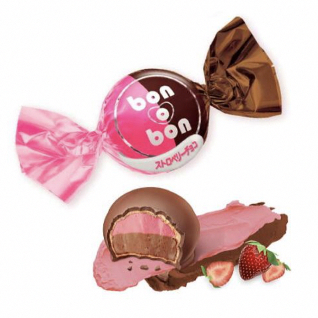 ボノボン ストロベリーチョコレート30個 食品/飲料/酒の食品(菓子/デザート)の商品写真
