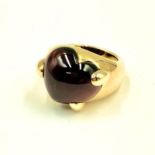 ポメラート(Pomellato)のポメラート Pomellato グリフハート リング ガーネット 18K(リング(指輪))