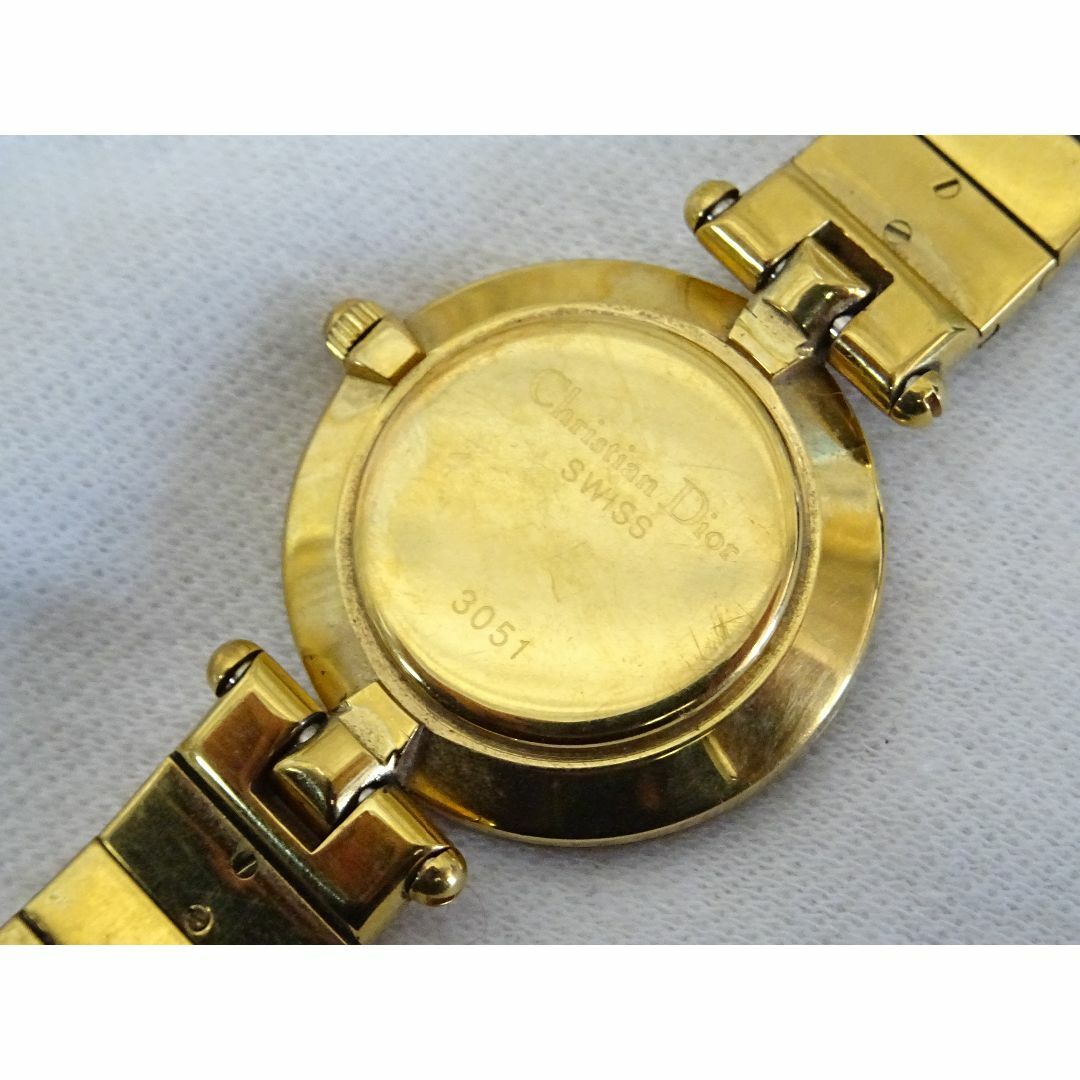 Christian Dior(クリスチャンディオール)のＫ広062/ DIOR 腕時計 レディース クオーツ 3051 レディースのファッション小物(腕時計)の商品写真