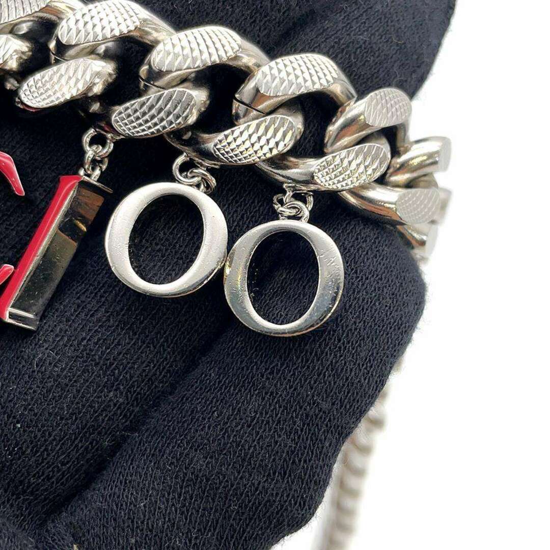 Gucci(グッチ)のグッチ ネックレス ロゴ 100周年限定 GUCCI アクセサリー レッド レディースのアクセサリー(ネックレス)の商品写真