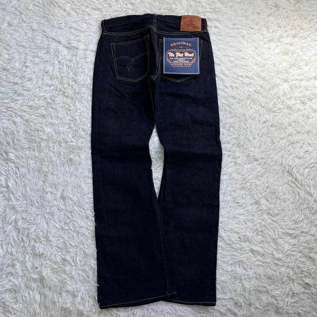 新品未使用】フラットヘッド ブーツカット デニムパンツ 新品未使用】フラットヘッド ブーツカット デニムパンツ