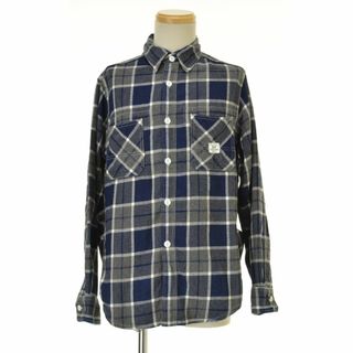 ササフラス(SASSAFRAS)の【SASSAFRAS】GARDENER HALF CHECK FLANNEL(シャツ)