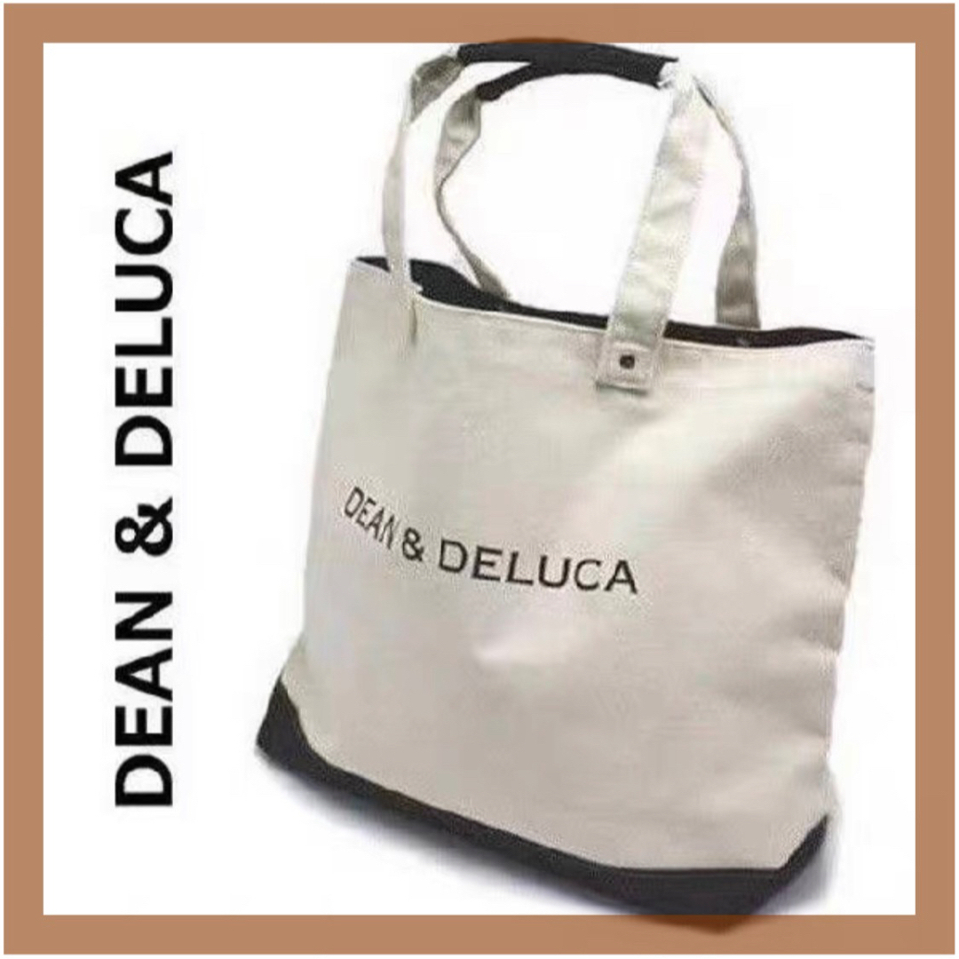 【新品】DEAN&DELUCA トートバッグ ナチュラルホワイト 大容量バック | フリマアプリ ラクマ