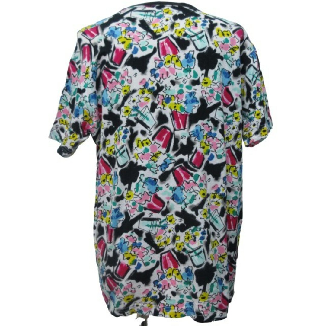 FENDI(フェンディ)のフェンディ FENDI Tシャツ カットソー 半袖 柄 マルチカラー レディースのトップス(Tシャツ(半袖/袖なし))の商品写真