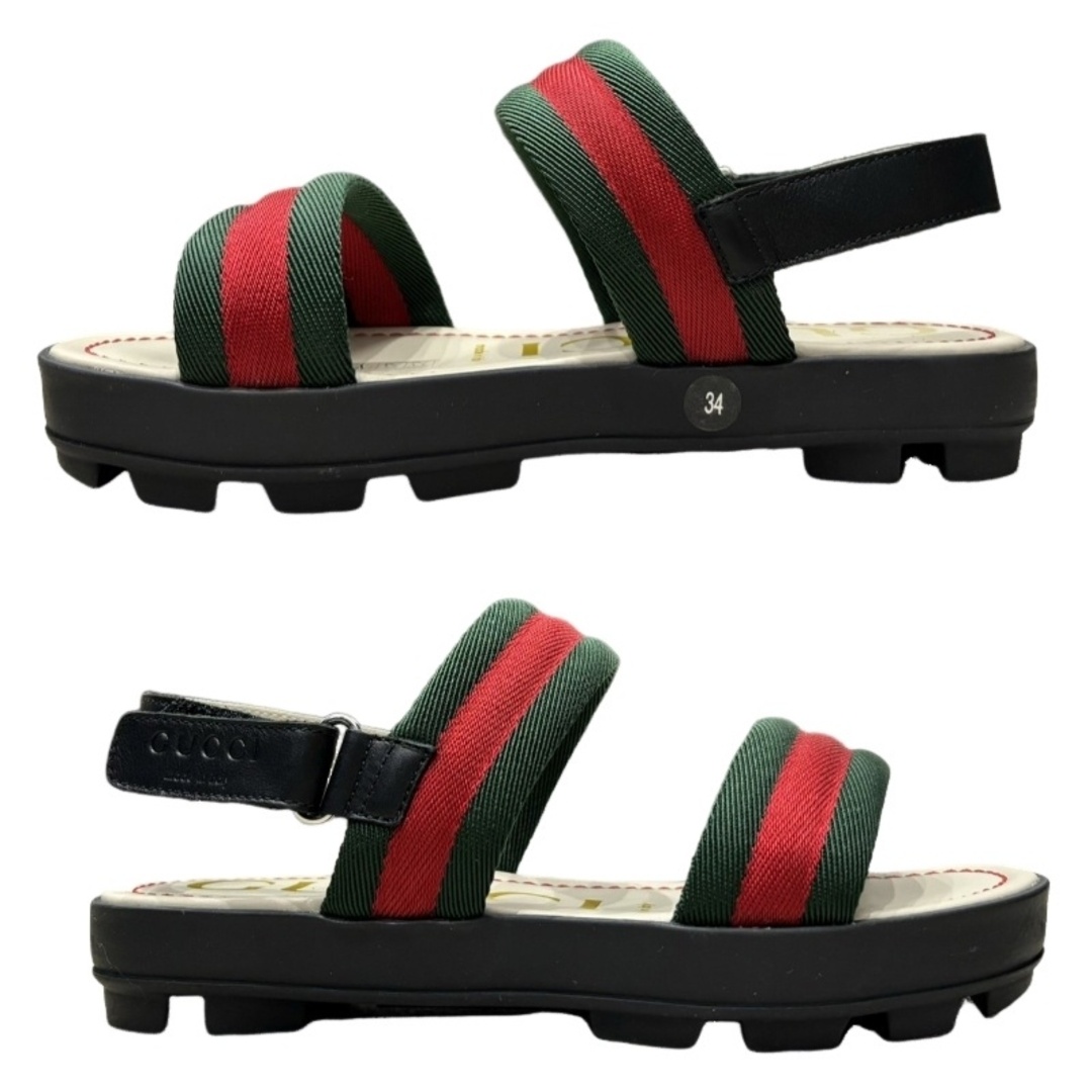 GUCCI グッチ シェリーライン サンダル 21.0cm 未使用品 レディース 32402R78 レディースの靴/シューズ(サンダル)の商品写真