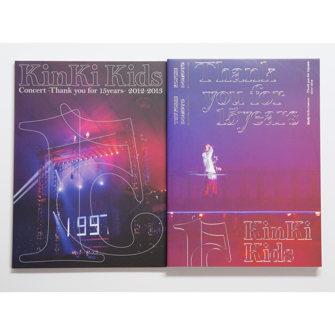 KinKi Kids(キンキキッズ)のKinKi Kids  Thank　you　for　15year DVD 初回盤 エンタメ/ホビーのDVD/ブルーレイ(ミュージック)の商品写真